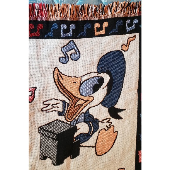 NWOT Baby Mickey & Co - Blanket Throw - Baby Disney characters with instruments! - Picture 7 of 11